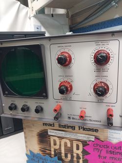 Bell & Howell Oscilloscope Model: 34