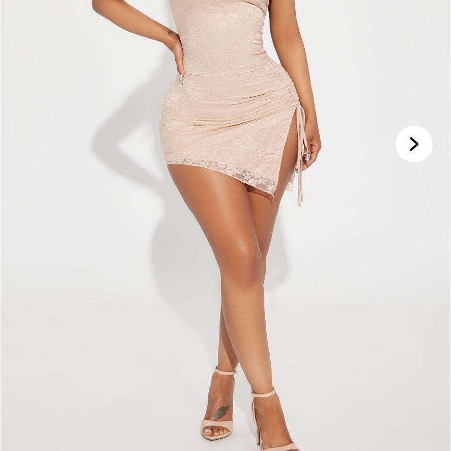 fashion nova xs dresses Fashion Nova Dresses | Raise A Toast Satin Maxi Dress- Champagne Size:Xs ( Fashionnova) | Color: Cream/Tan