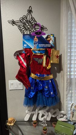 bat girl child costume and Super girl