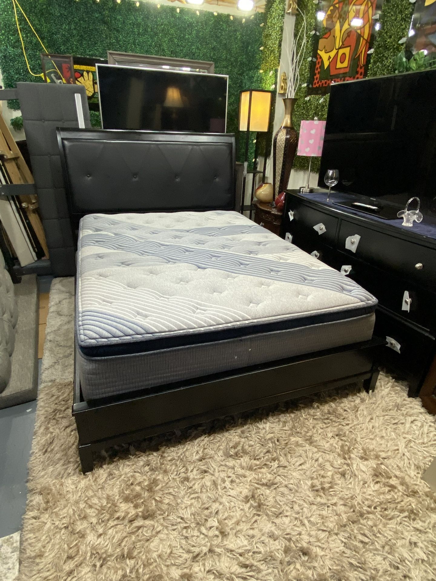 Queen Bed Frame And Mattress