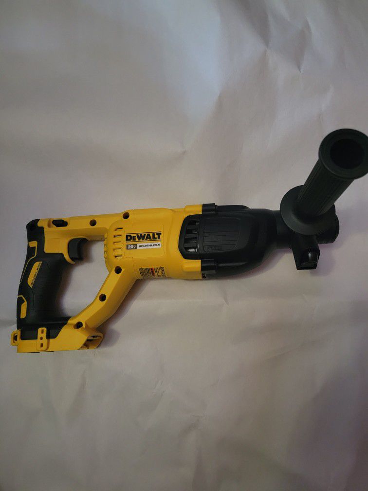 DEWALT 20-Volt MAX Cordless Brushless 1 in. SDS Plus D-Handle Concrete & Masonry Rotary Hammer (Tool-Only)