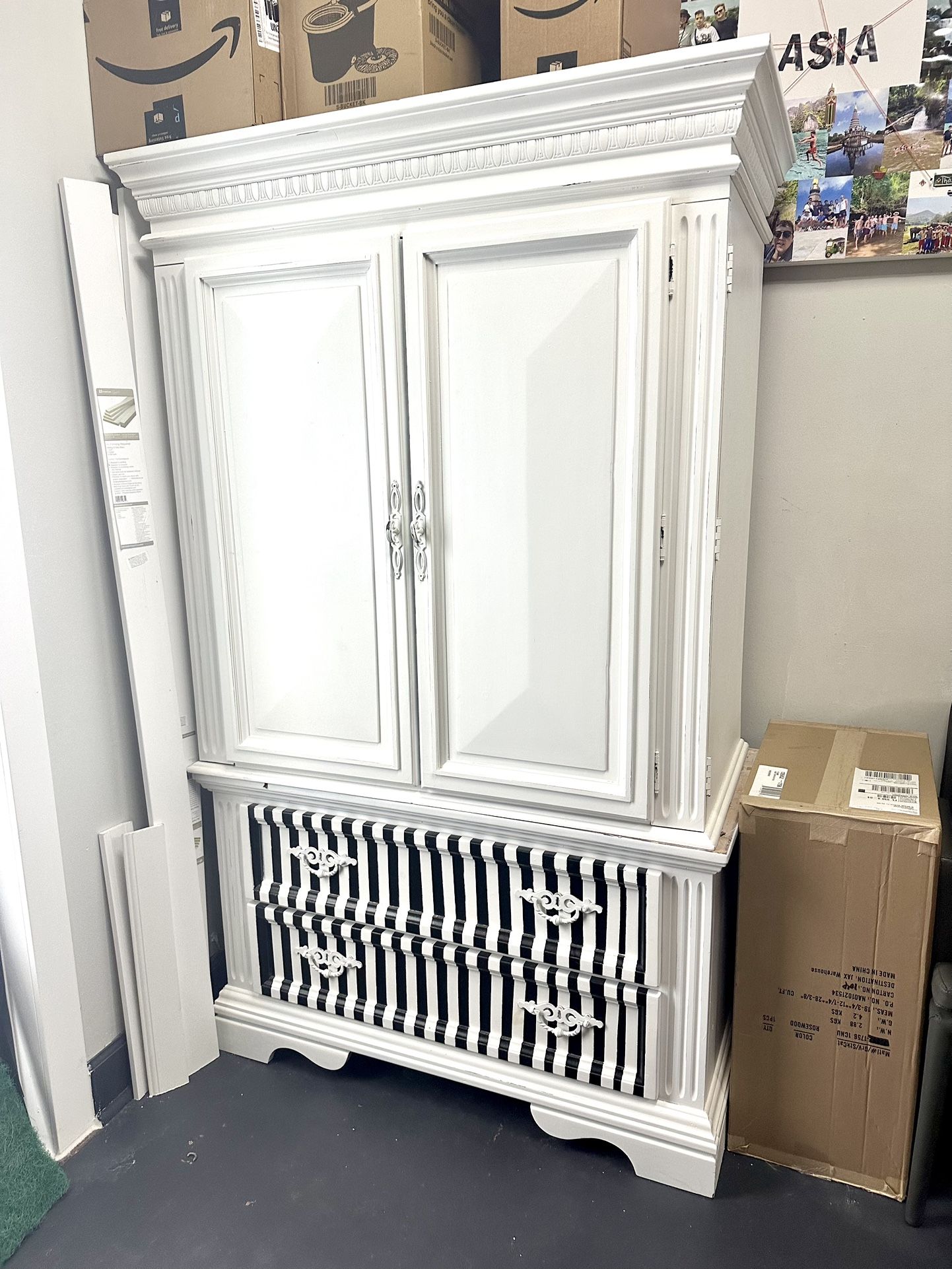 Made in France Solid Wood armoire