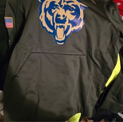 🔥 Chicago Bears Sweater in Olive Mens BRAND NEW 🔥