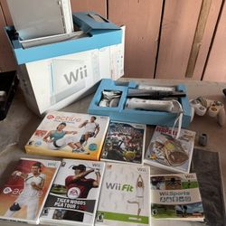 Wii Complete System Plus Games 