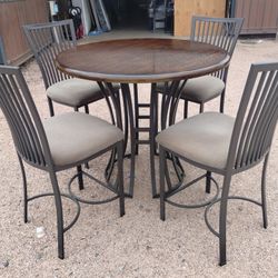 Breakfast Table With 4 Chairs 