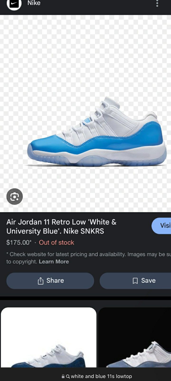 Retro Jordan 11 Low Men's 14