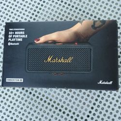 MARSHALL EMBERTON 3 NEWEST EDITION (BRAND NEW IN SEALED BOX)