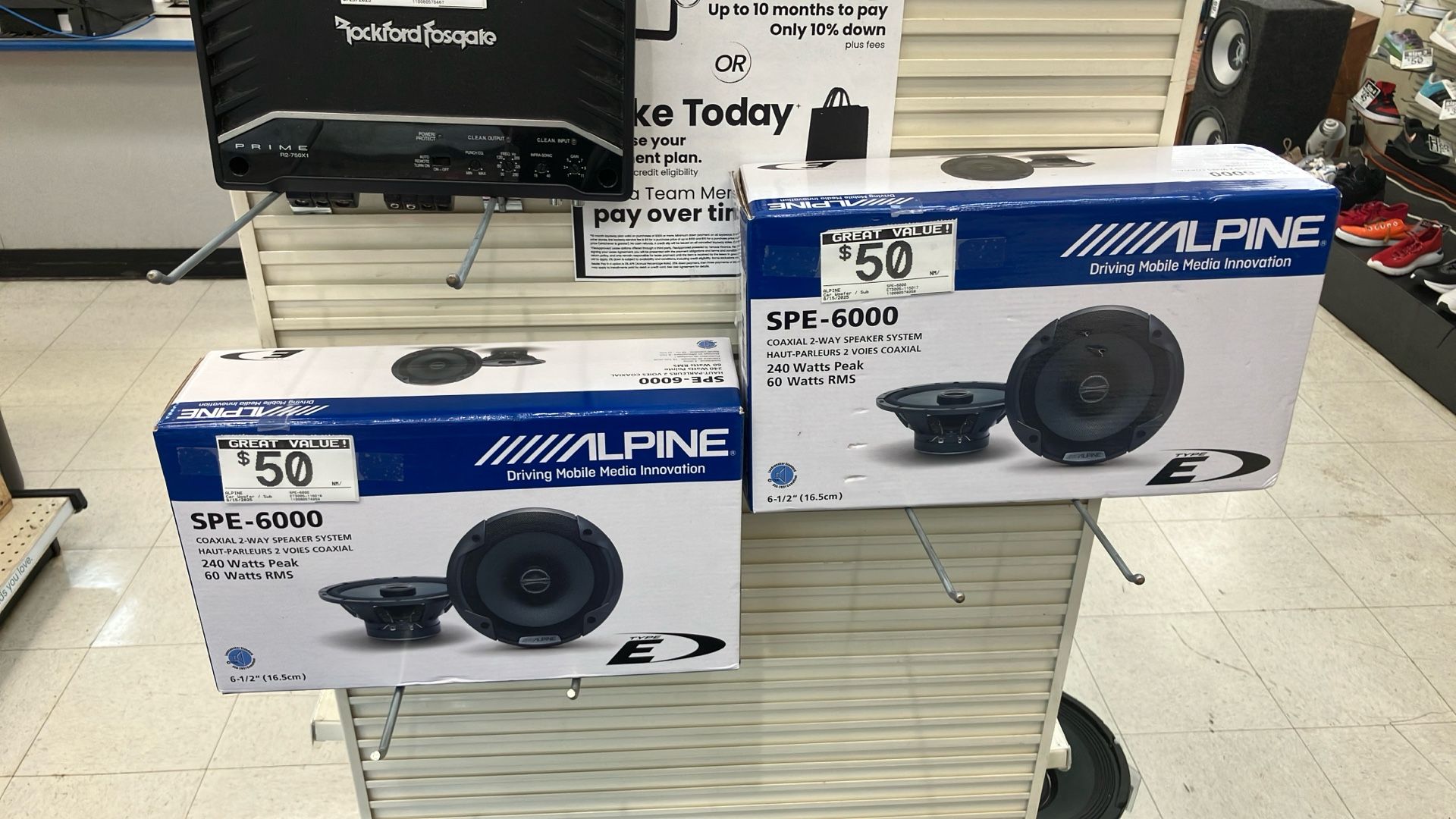 Alpine Speakers
