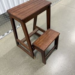 Wooden Stepstool