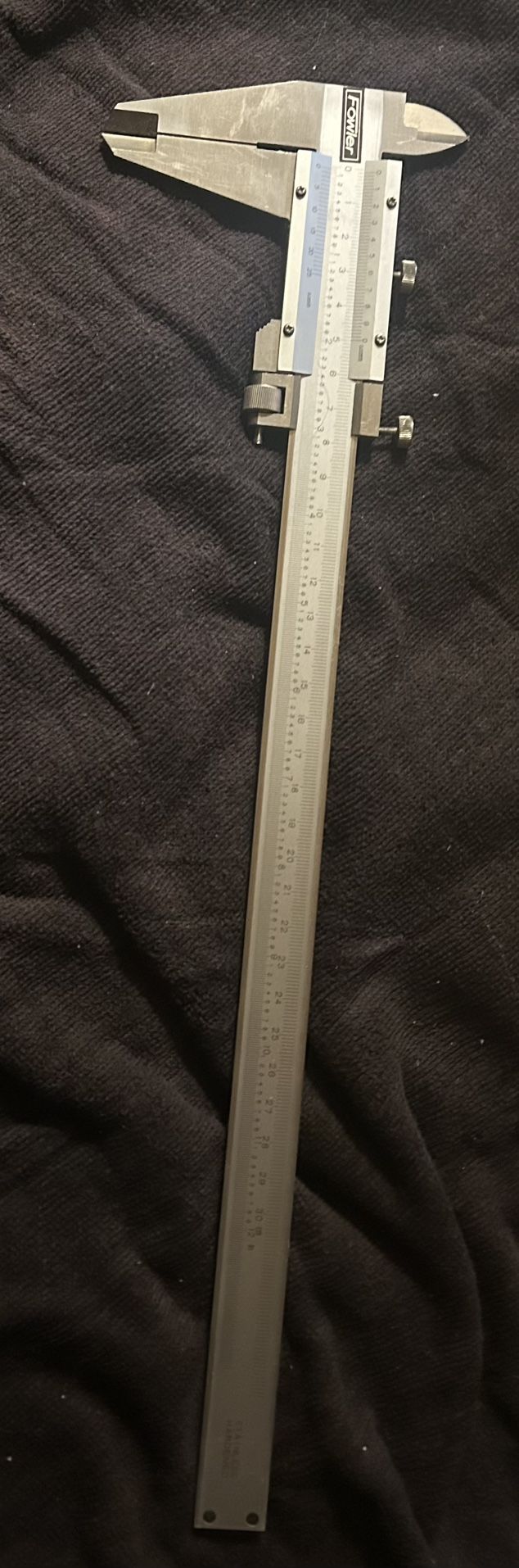 Fowler # 60390 12” Sliding Vernier Caliper