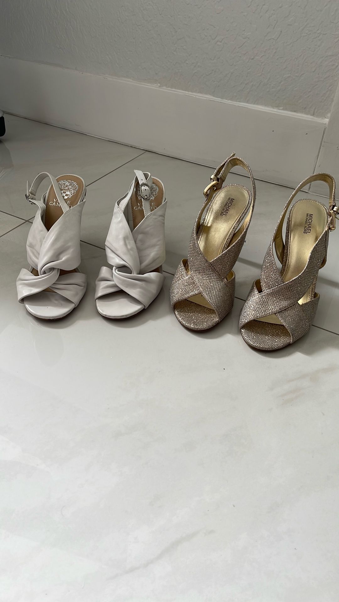 Michael Kors And Vince Camuto Shoes Size 8