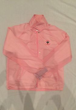 Lady's Golf Jacket (Baby Pink-S)