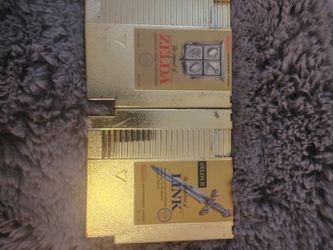 Old school Nintendo Game Cartridge for ZELDA 2 The Adventure of Link