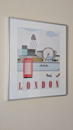New York, London, & Paris Posters 16"x20"