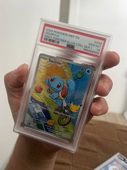 PSA 10 Squirtle Pokémon Card First Partner Illus Collection