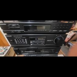 Panasonic compact audio system  model SG - HM 22. Vintage made around 1975.
