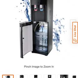 Magic chef 5 Gallon water dispenser hot and cold water