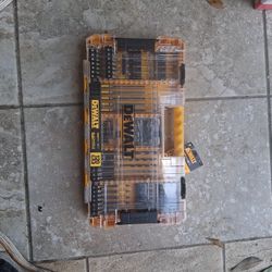 New Dewalt 120 pc. Combination Bit Set Tips Drill Torx Socket