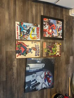 Marvel wall decor