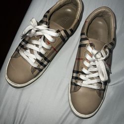 Burberry Albridge Check Low Top Sneaker 
