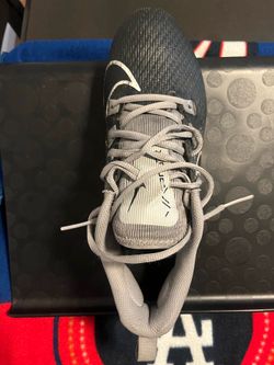 Nike Vapor Football Cleats. Black/silver. Size 10 M