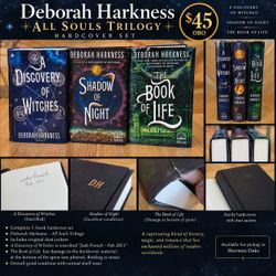 Deborah Harkness All Souls Trilogy – 3 Hardcover Books – $45 OBO