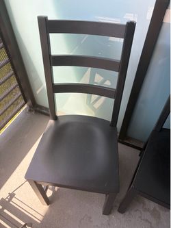 IKEA Black Dining Chairs | 4 available
