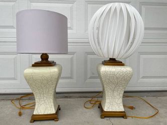 Two Table Lamps 
