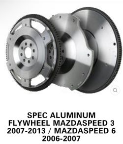SPEC ALUMINUM FLYWHEEL MAZDASPEED 3 2007-2013 / MAZDASPEED 6 2006-2007