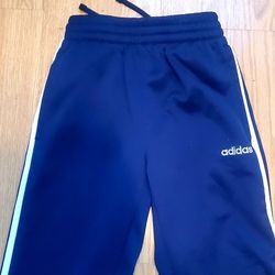 Adidas Blue Sweat Pants..Size 10 Yr Old..like New!