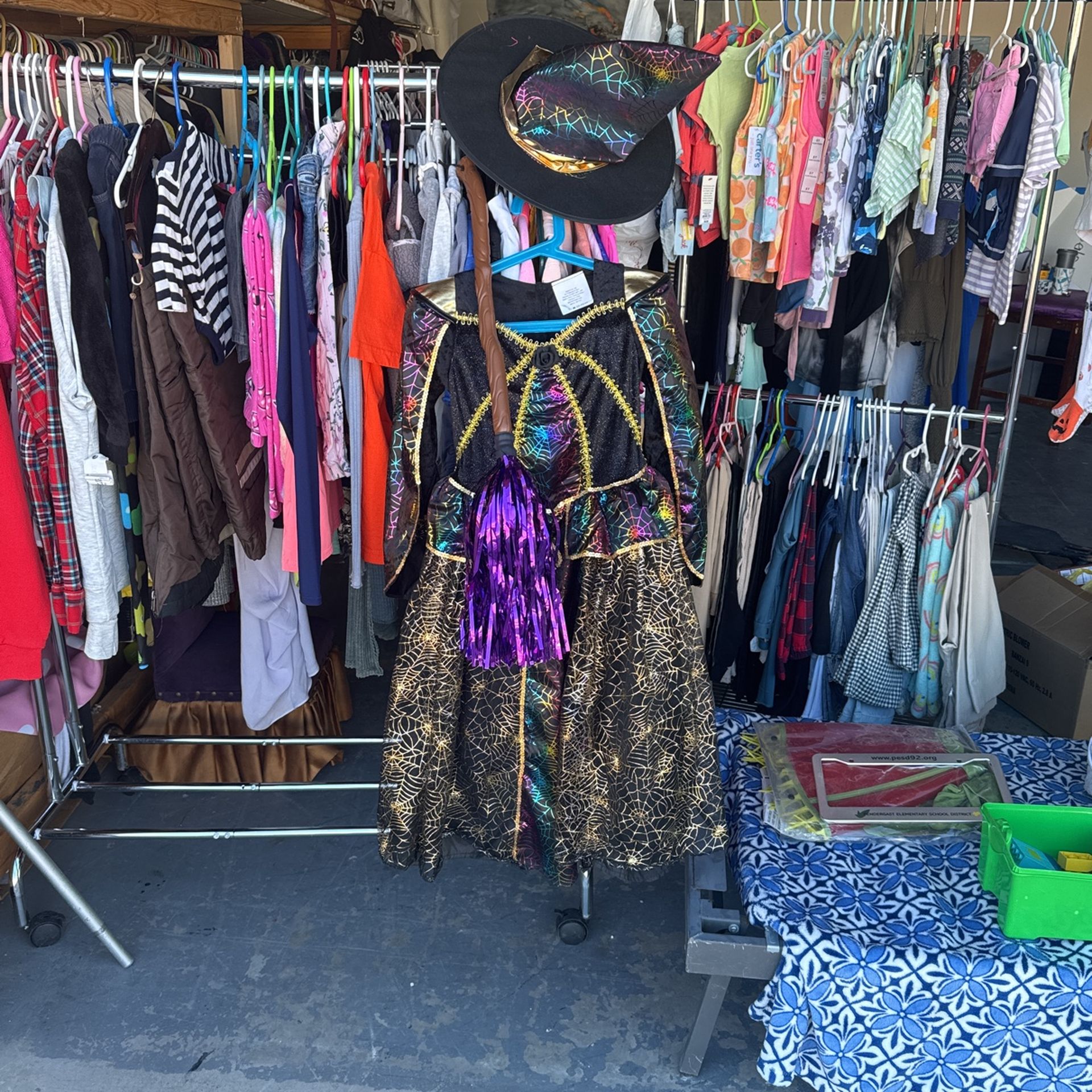 Girls Witch Costume 5-6