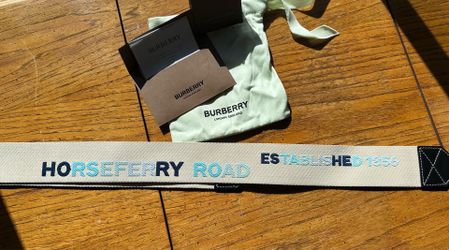 Burberry Gold Tone Bag Strap - Authentic