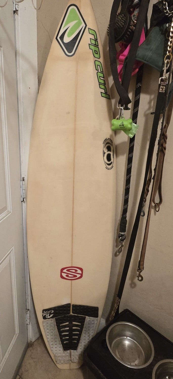Ripcurl Surfboard, Handcrafted By Michael Andrews