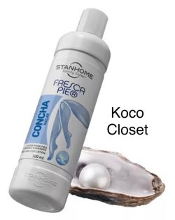 STANHOME FRESCA PIE CONCHA NACAR TIRED FEET LOTION 300 ml/10.14oz FRESCA PIE DE CONCHA NACAR PARA PIES Y PIERNAS CANSADAS