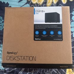 DS918+ Synology DiskStation 4-Bay Desktop NAS for SMB