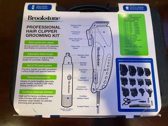 Brookstone professional Hair Clipper Grooming Kit New for Sale in Garden City P NY OfferUp