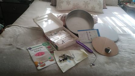 Equipo para hacer pasteles usado solo para clases
