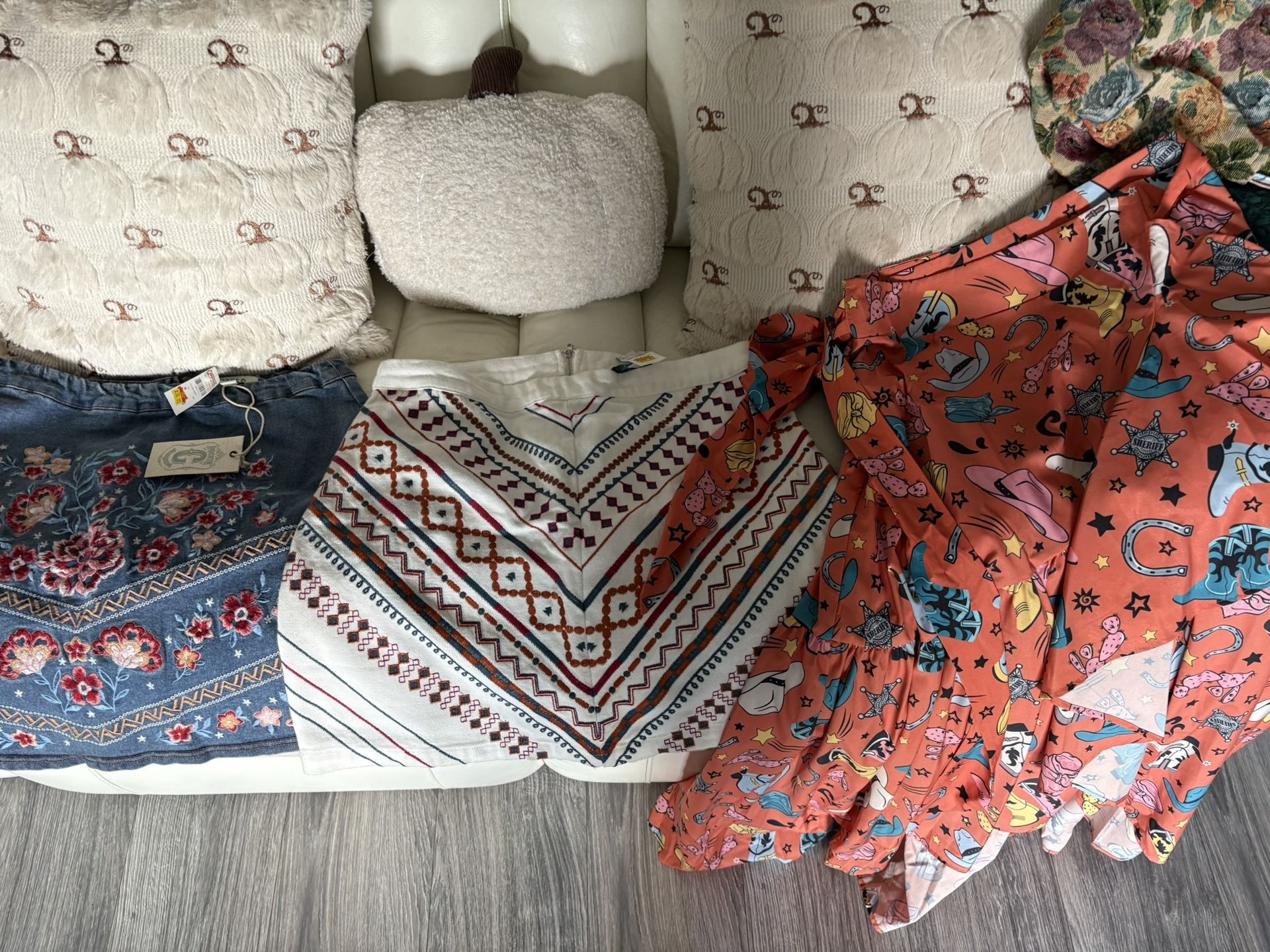 Western Skirt And Top