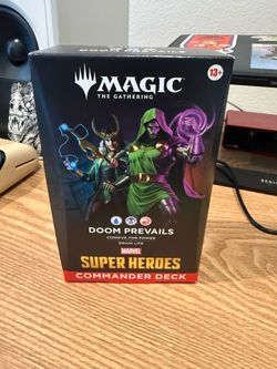 MTG Marvel Super Heroes Doom Prevails Commander Deck