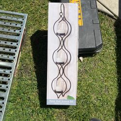 Metal Wall Sconce Set