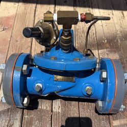 ClaVal Control valve With Pressure regulator