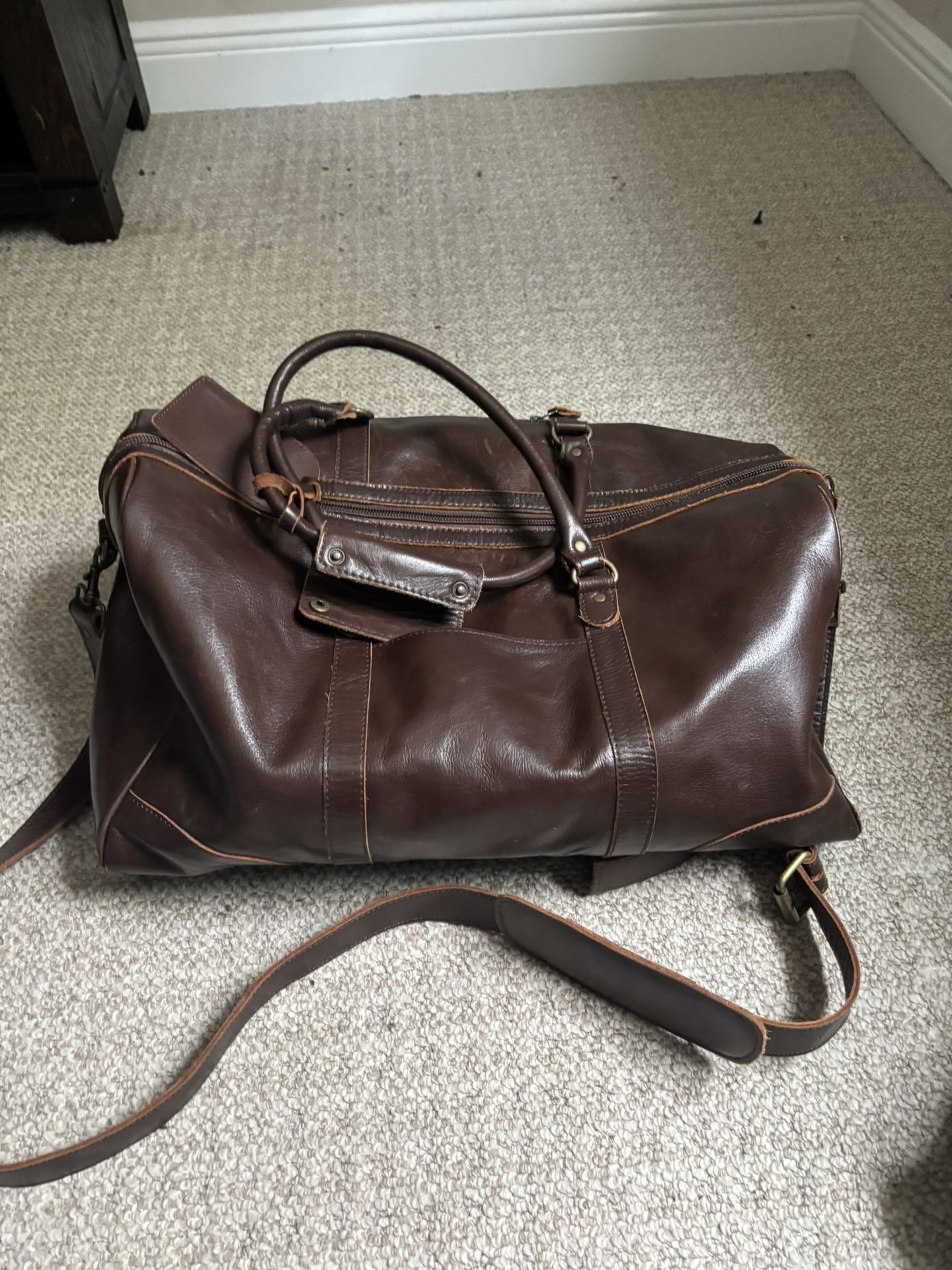 Hides Leather Bag 50L