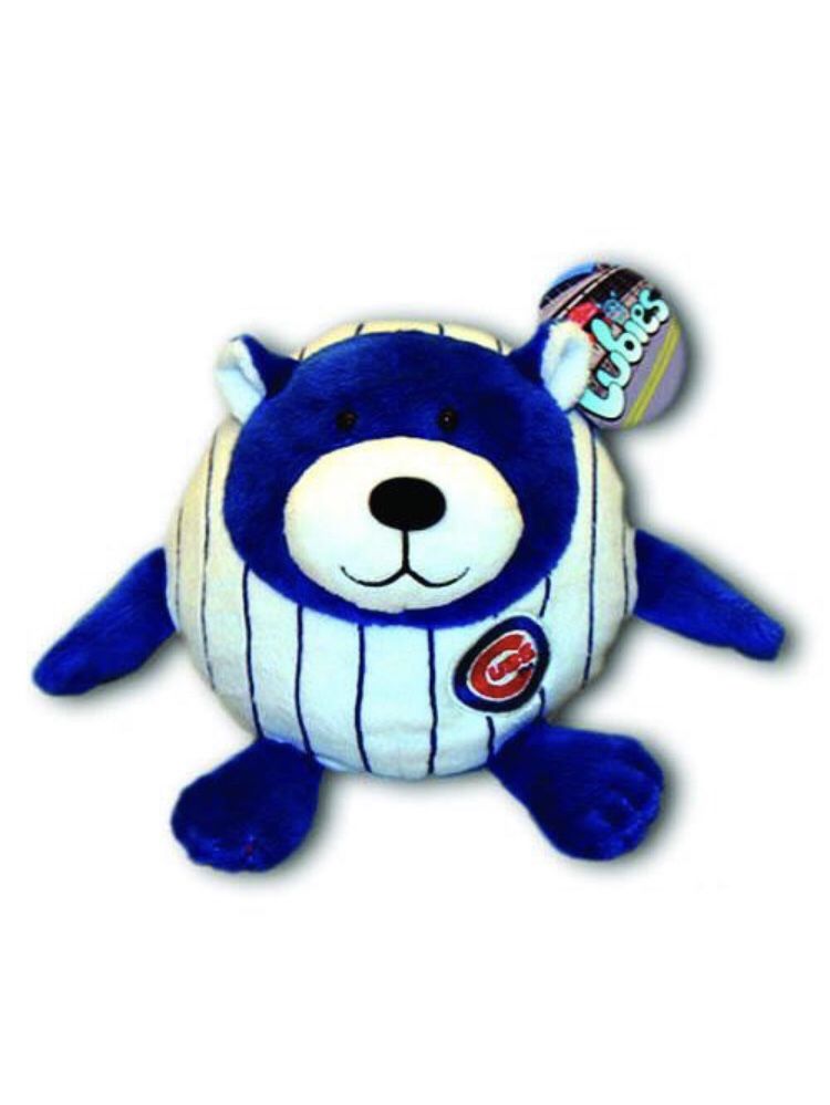 Official MLB License Chicago Cubs Plush 5” Round Ball - Kids Goodie Bag