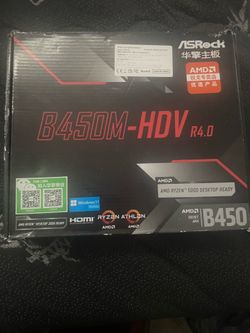 B 450 AMD ryzen motherboard