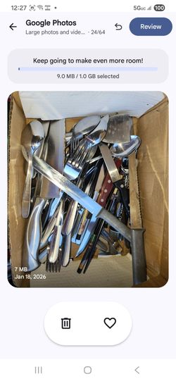 Lot of silverware
