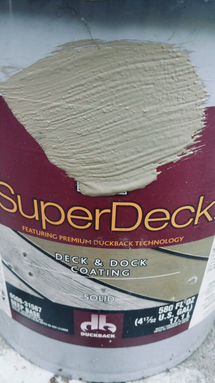 Sherwin Williams Superdeck Exterior Paint $10 per gallon