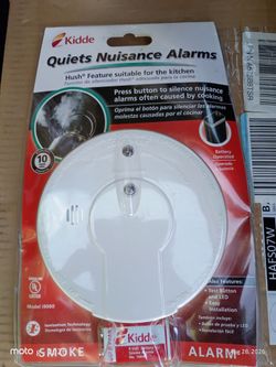Quiet nuisance alarm