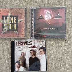 LONE STAR - 3 CD’ S