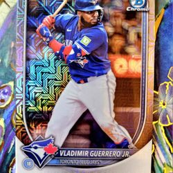 2025 Bowman Chrome Vladimir Guerrero Jr. #27 Mega Box Mojo Refractor