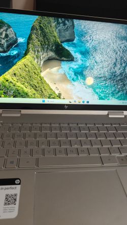 HP ENVY x360 touchscreen 15 inch 8Gb ram, storage 512 ssd